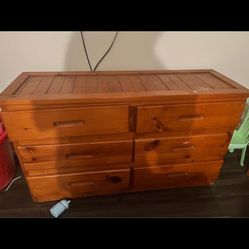 Dresser And Matching Night Stand 