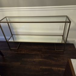 Console Table/couch Table/glass Table For Sale