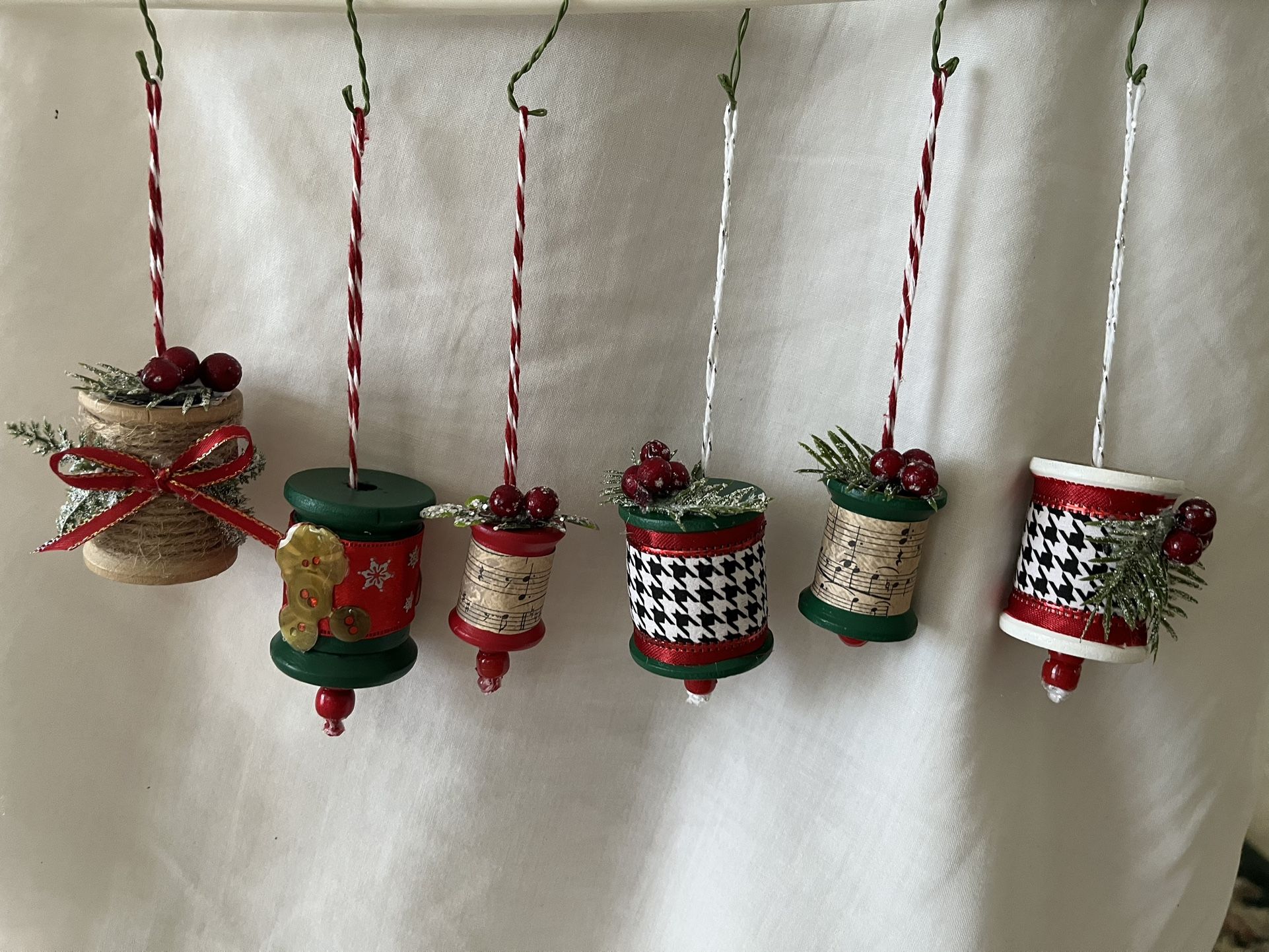 Xmas Ornaments Sewing Themed