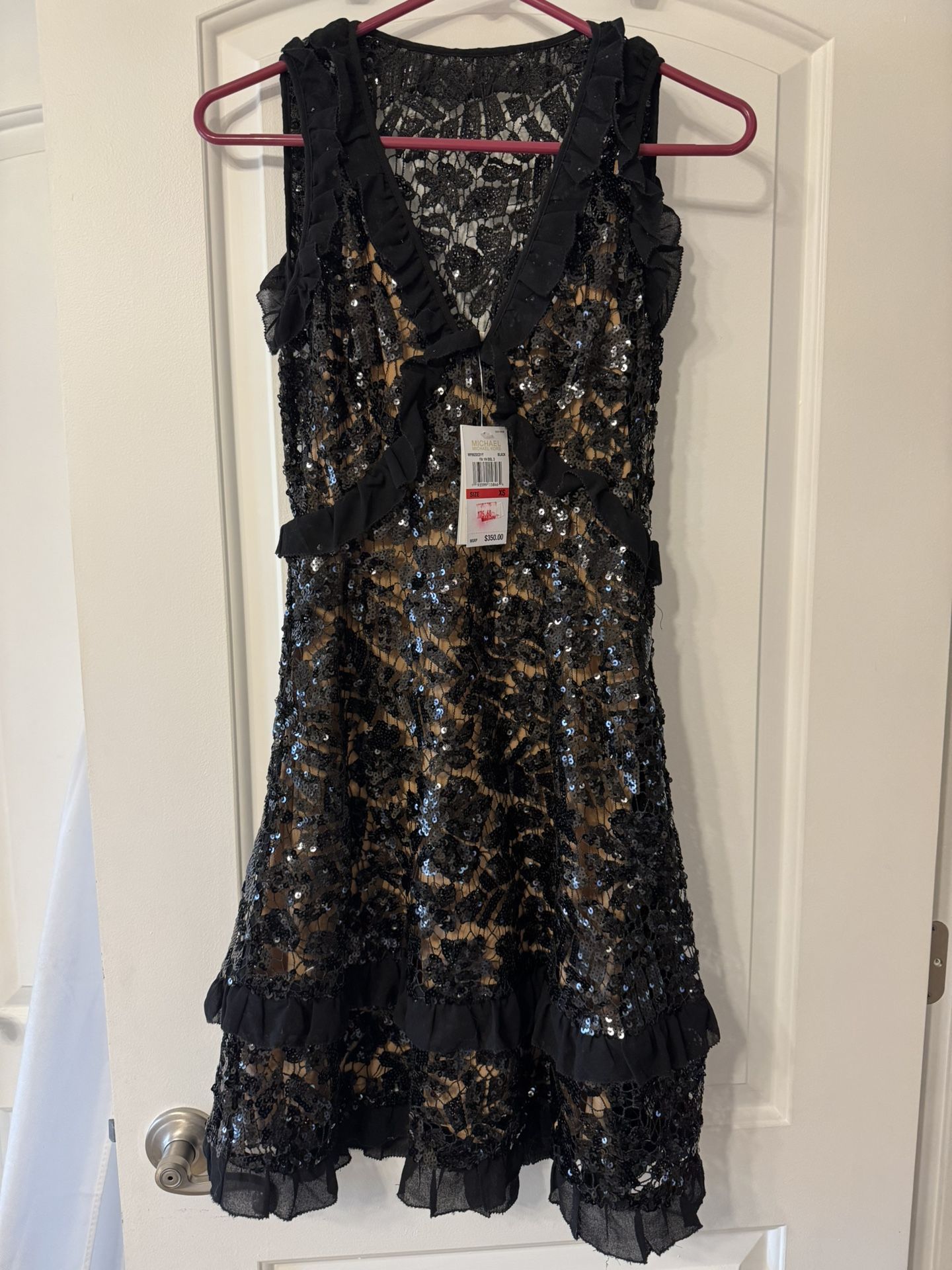 Michael Kors Sequin Lace Dress