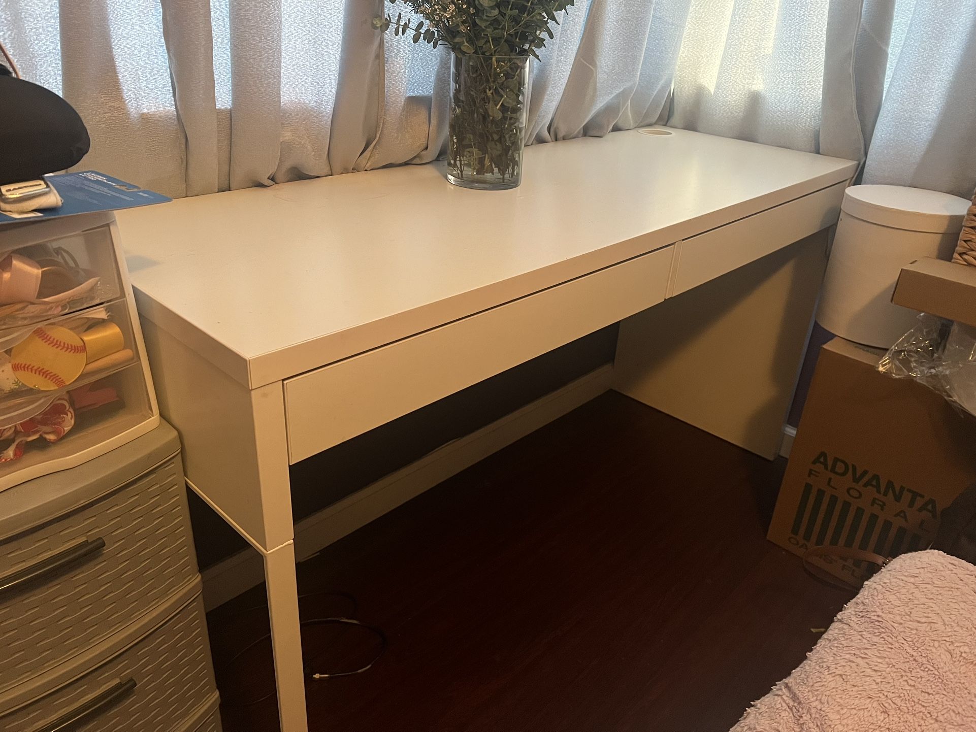 IKEA Desk And Chairs
