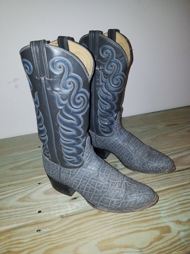 Tony Lama (mens) Elephant skin boots