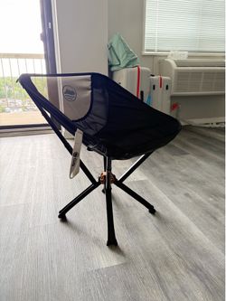 Cliq Portable Chair - Collapses to Size of Water Bottle with travel bag