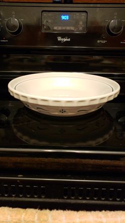 Longaberger Granma Bonnie's Pie Plate