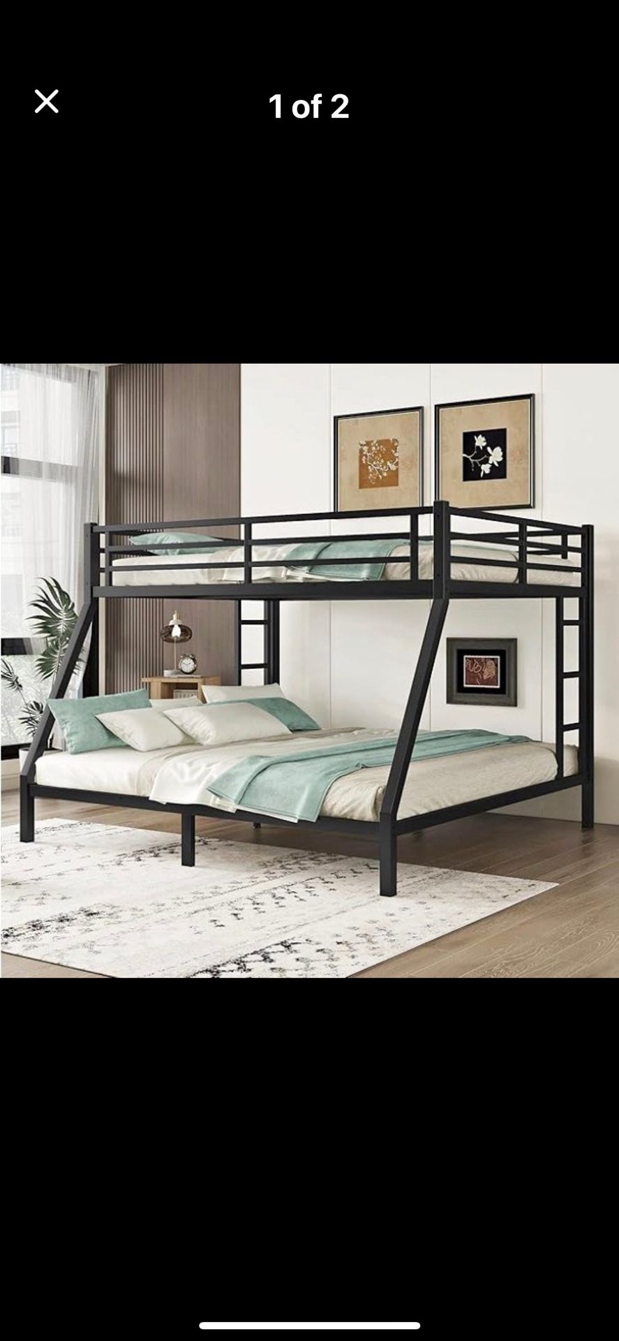 Sturdy Metal Frame Bunk Beds