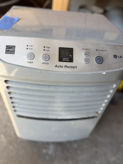 LG dehumidifier $30 cash