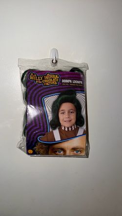Willy Wonka Oompa Loompa Child Wig