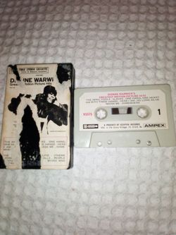 Dionne Warwick Greatest Motion Picture Hits Cassette