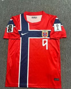 Norway World Cup jerseys are of high quality and available in all sizes.