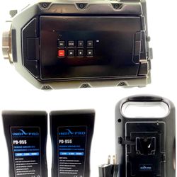 Blackmagic 4k Cinema Video Camera + 2 batteries PD-95S + Charger IndiPRO PD-2KS
