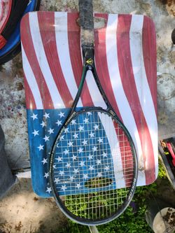 Nice straight racket