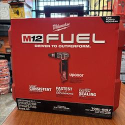 Milwaukee New Pex Expander 12M Fuel Brushless No Battery