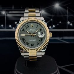 Rolex Date Just Two Tone 41mm 