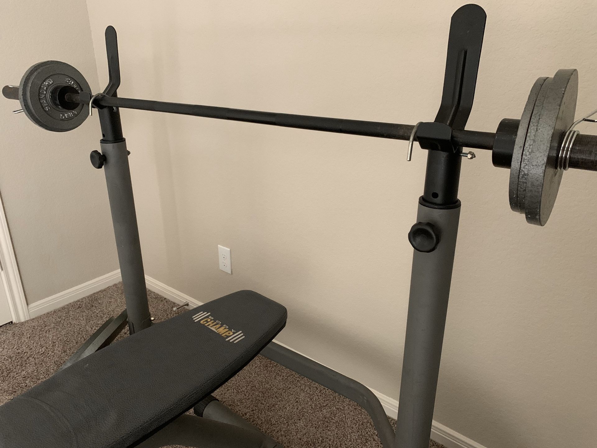 Champ Weight Bench and CAP Weights