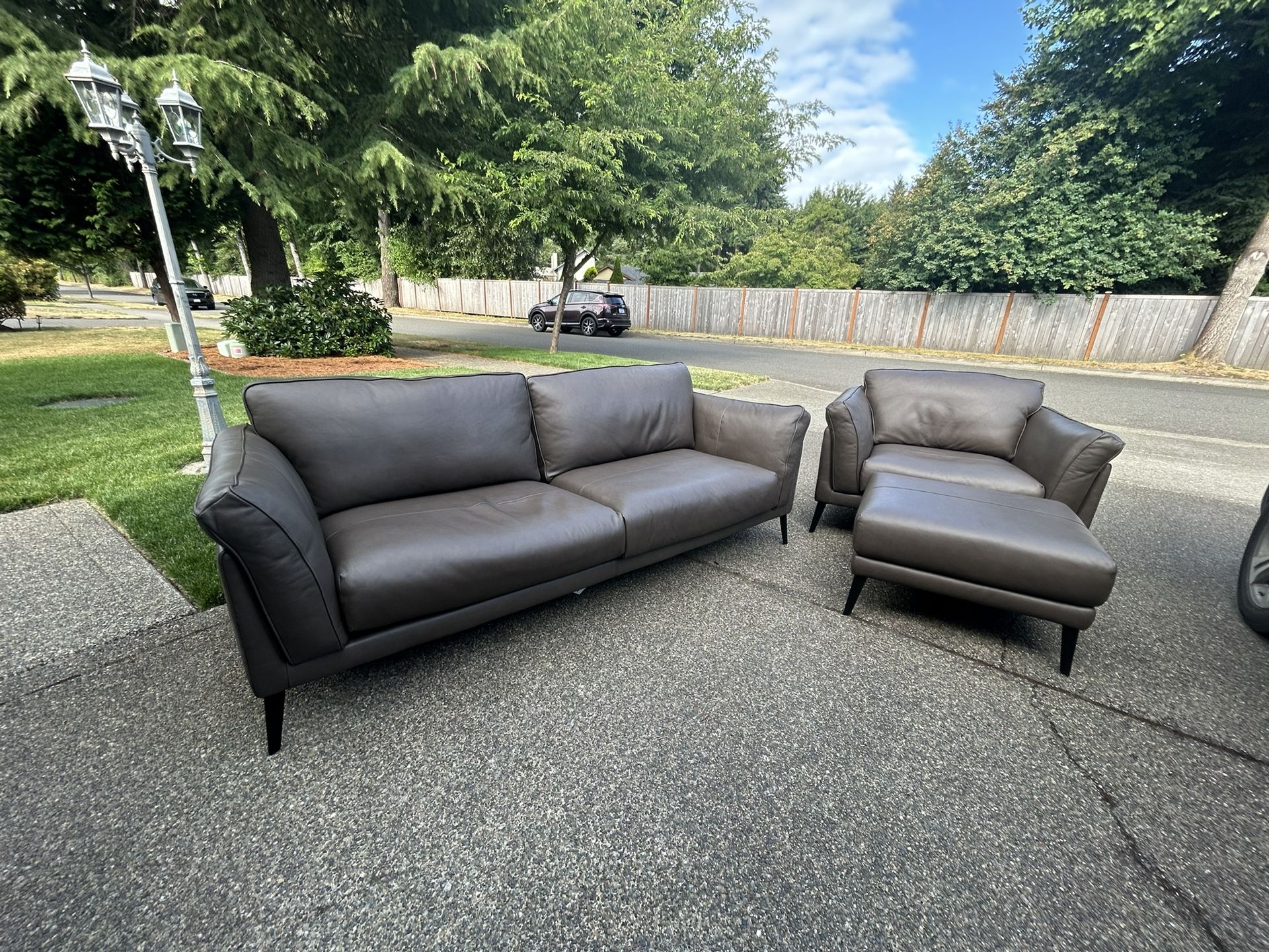Espresso Brown Leather