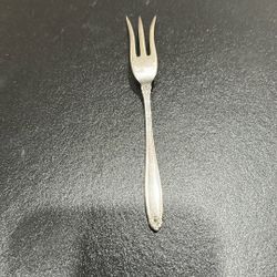 International Sterling Silver Prelude Lemon Fork No Monogram