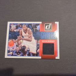 2015 DONRUSS KEVIN DURANT GAMERS JERSEY CARD# 27