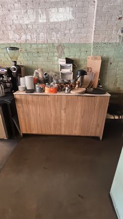 Wooden storage cabinet