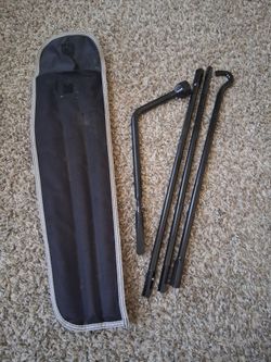 Toyota Tacoma spare tire tools kit