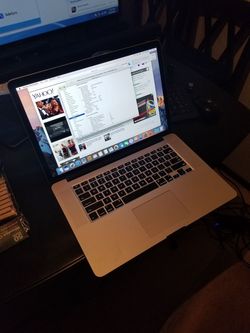 Brand new not in box 2015 15" MacBook pro i7 16gb ram 256ssd 12 cycle count!!! Brand new never used.