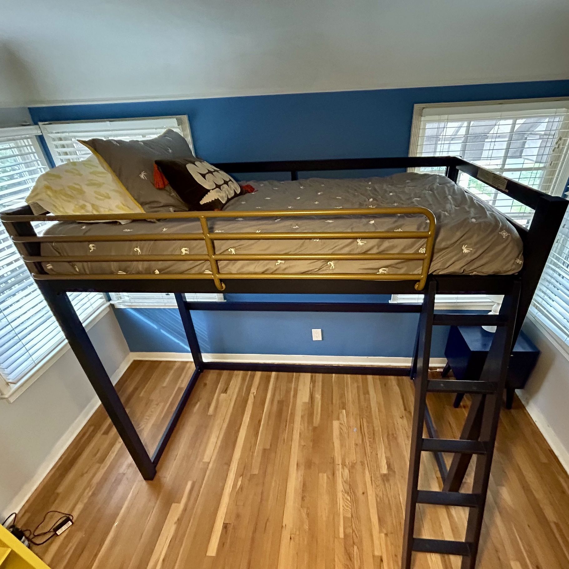 Loft Bed by Little Seeds (FREE Simmons Twin Mattress)