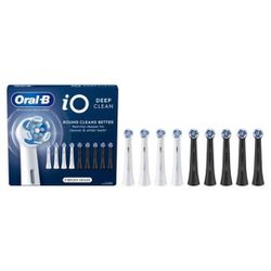 Oral-B iO Deep Clean Replacement Brush Heads, 9-Count – Brand New
