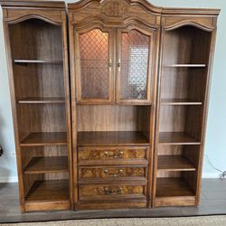 Drexel Heritage Lighted Bookcases