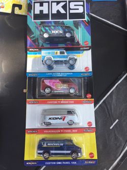 hotwheels Premium HKS BILSTEIN HOOKER KONI MICHELLIN