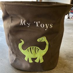 Toy Container - Canvas w/Handles - 21” Wide x 19” Tall