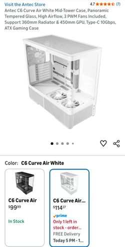 Antec C6 Curve Air White Mid-Tower Case