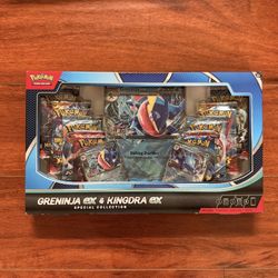 Greninja EX & Kingdra EX Special Collection Box
