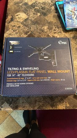 eTec Tilting & Swiveling TV Wall Mount