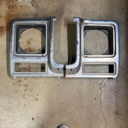 1979 Thru 80 Squarebody Headlight Bezels