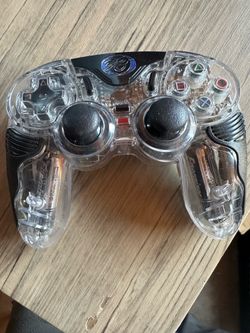Clear Wireless DualShock Dual Analog Controller for Sony PlayStation 3 PS3