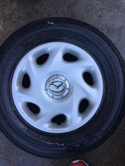 Mazda wheel cover