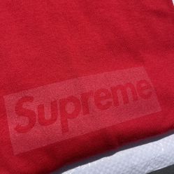 Supreme Tonal Box Logo Tee Red Size L 