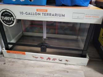 10 gallon terrarium