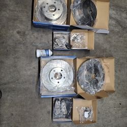 Front & Rear BRAKE ROTORS + BRAKE PADS (NISSAN, MAXIMA, AND INFINITI