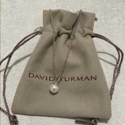 David Yurman Pearl Pendant Necklace