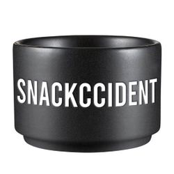Ceramic Snack Bowl - Snackccident. 6 (new in box) available for $10 each