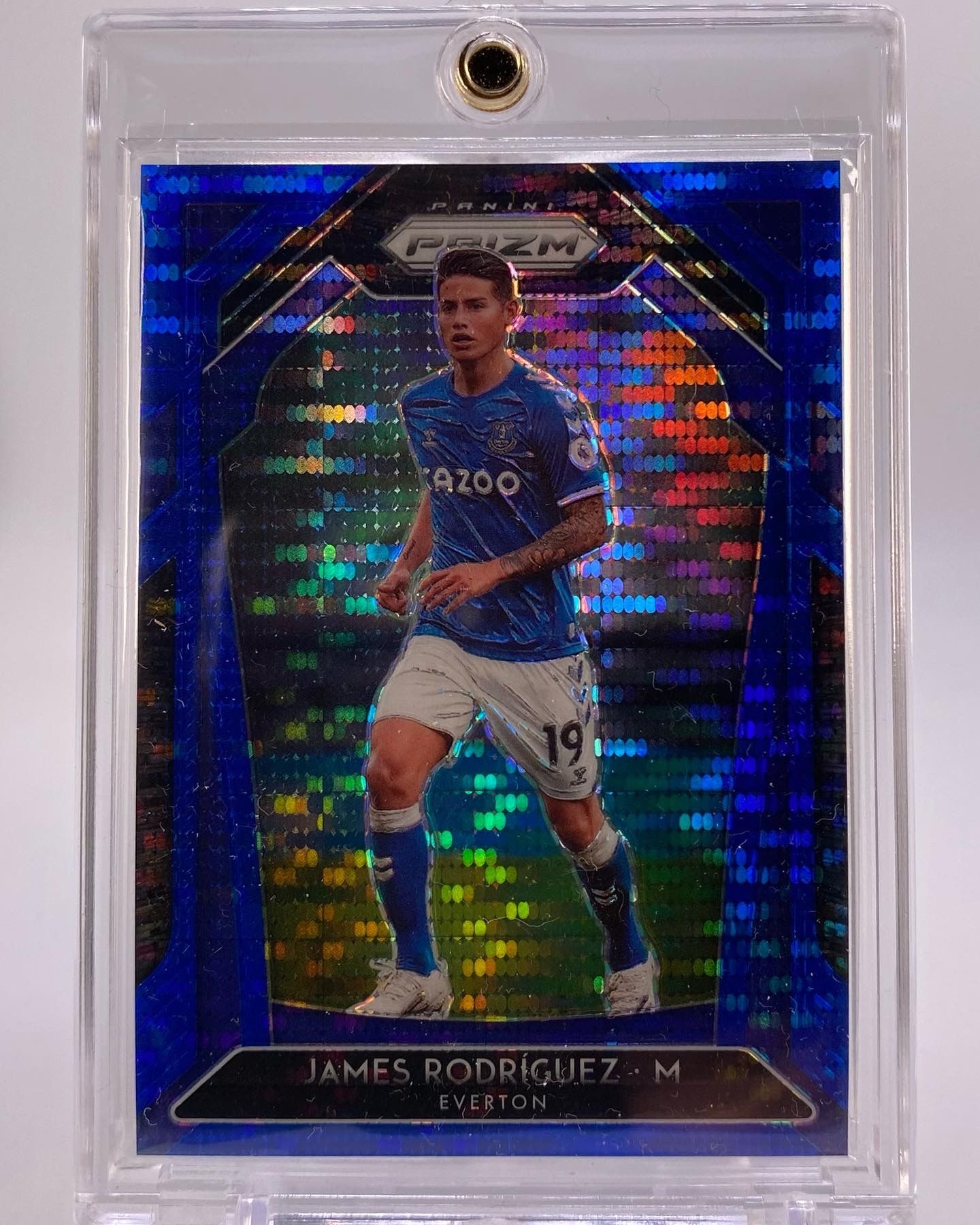 2020-21 Panini Prizm Premier League Breakaway Blue #112 James Rodriguez 149/195