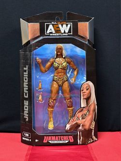 🤼‍♀️Jazwares AEW Unmatched Collection Series 4 Jade Cargill action figure.