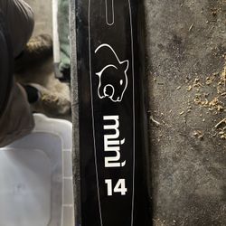 14” Panther Mini Bar And 14” Echo Chainsaw Bar + brand New Chain