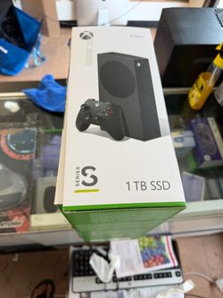 Microsoft Xbox Series S 1TB Carbon Black Open Box Like New