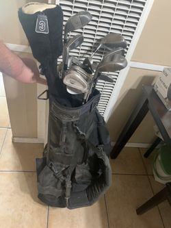 Golf Club Set with Golf Balls & Glove