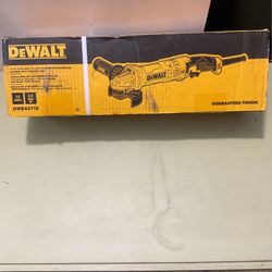 Brand New Dewalt 4-1/2 In. To 5 In. High Performance Trigger Grip Grinder 