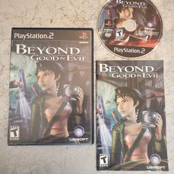Beyond Good and Evil | PlayStation 2 |  PS2 | CIB | Reg Card | Manual