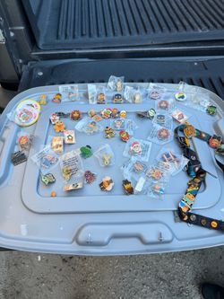 Lots of peccy pins