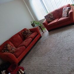 Couch And Love Seat (Must Go Today)