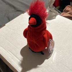 Beanie Babies - Mac The Cardinal (errors)